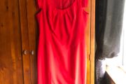Elegant red dress
