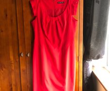 Elegant red dress