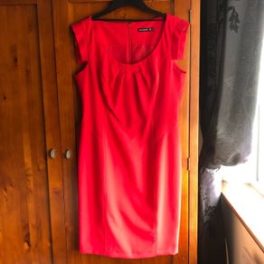 Elegant red dress