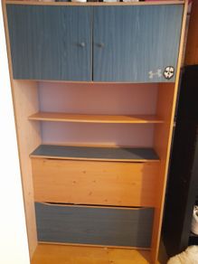 Over bed storage unit