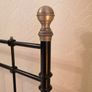Castiron and Brass Bed Image 2