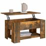 Coffee Table Smoked Oak Image 4