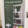 4 tier shelving unit Image 3
