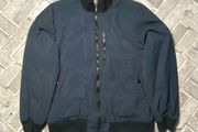 Abercrombie &amp; Fitch Mens Navy Deck Bomber Jacket Small