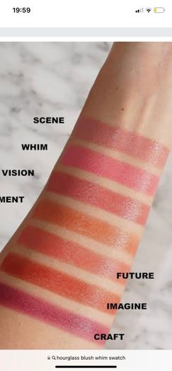 Hourglass liquid blush whim 10.3 ml