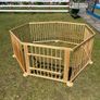 wooden playpen Image 2