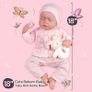 FREE EXPRESS SHIPPING 17 inch Soft Body Lifelike-Newborn Baby Dolls Sleeping Girl Dolls with Clothes and Toy Accessories Gift Image 3