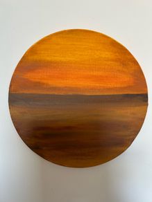 Mini sunset painting