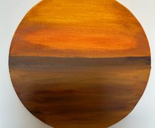Mini sunset painting