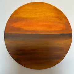 Mini sunset painting