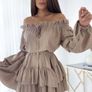 Light beige spanish dress Image 2
