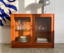 Vintage G Plan Teak Mid Century Display Cabinet