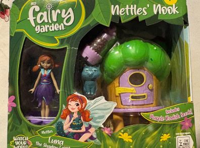 My fairy garden nettles nook