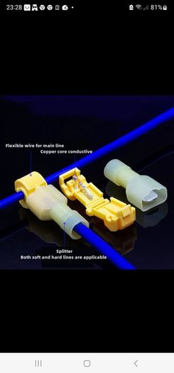 T Tap Wire Connector Quick Electrical Cable Connectors