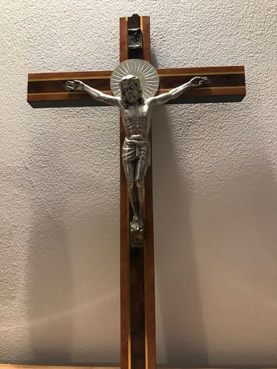 Crucifix and Pair of Candlesticks