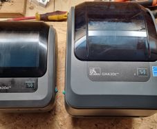 zebra printers gx430t and gk420d