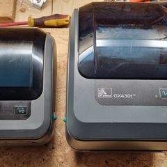 zebra printers gx430t and gk420d