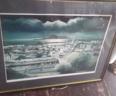 limited additin picture of moonlight over howth by george mcconkey