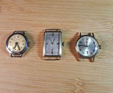 Vintage Swiss Watch 3 Spares or Repair
