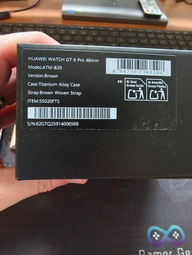 Huawei GT6 Pro Brown Strap Mint condition with Receipt