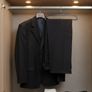 Mens BECKER Black Suit, 2 Piece (Jacket & Trousers) Image 2