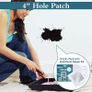4'' By 4'' Wall Repair Patch, 5 Pcs Plasterboard Patch, Plaster Repair Kit, Safe Mend Plaster, Safe mend Drywall Adhesive, Filler For Walls Ceiling Hole, Self Adhesive Aluminum Mesh Wall Repair Image 4