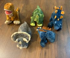 Dinosaur Soft Toys (x5)