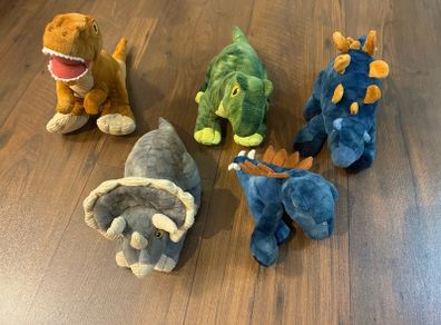 Dinosaur Soft Toys (x5)