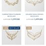 sterling silver golden lark wings necklace Image 10
