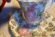 Fine Bone China "Pinkie" Tea Cup and Saucer