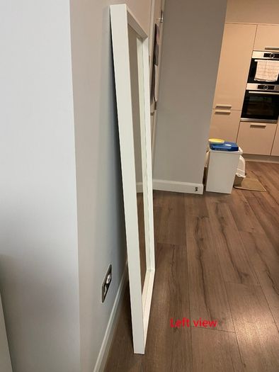 Ikea Nissedal Mirror, 65x150cm, White