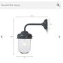 Pair of  Outdoor Lights Garden Trading Company Barn Lights Image 3