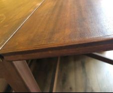 vintage gate leg table mahogany