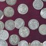 102 George V Silver Three Pence coins Image 2