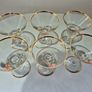 Pristine Vintage Art Deco Enamel Cockerel Cocktail Glasses Set of 6 Image 10