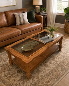 Solid Oak Coffee Table