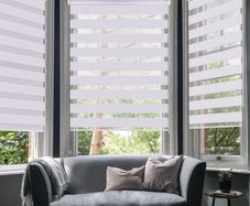 Day/Night Zebra Roller Blinds pack of 3(2x80cm)(1x95cm)150cm long