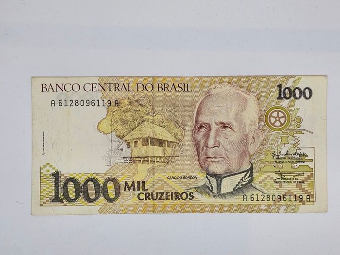 Brasil 1000 Cruzeiros Bank Note