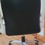 FREE Black Faux Leather Office / Desk Chair Image 4
