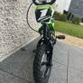 boys  16 Inch Motocross Bike Green and Black Image 2