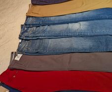 Mens chinos and jeans