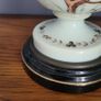 Antique handpainted converted oil lamp Image 4