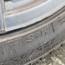 18 inch Arceo Monaco black alloys with new tires and rings for Volvo Image 8