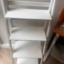 White 4-Tier Ladder Shelf Image 3