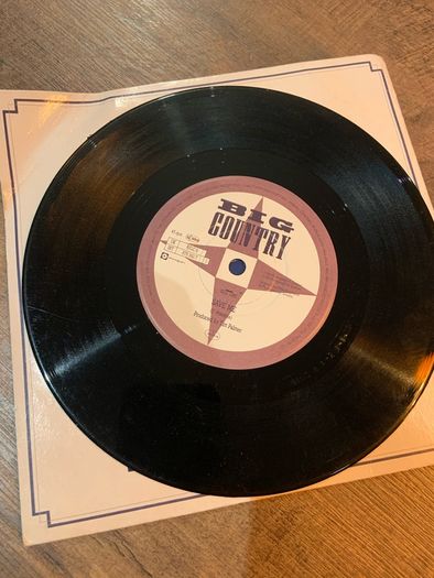 Big Country - Save Me 7" Vinyl