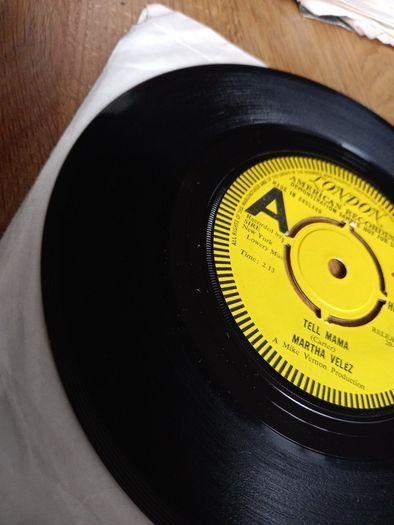 Martha Valez Tell Mama Demo Promo 7"