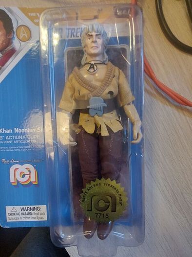 Mego Star Trek II: The Wrath of Khan Khan Noonien Singh 8" Action Figure Sci-fi