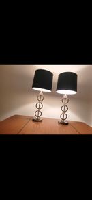 vintage lamps x 2