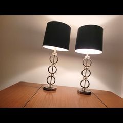 vintage lamps x 2