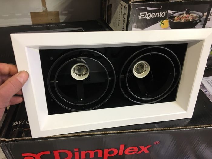 Recessed Display Lights with Par 30 LED Bulbs